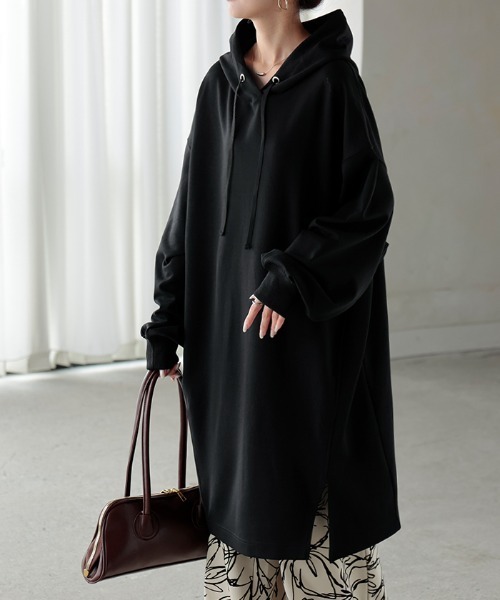 ポンチチュニックパーカー（パーカー）｜HUG.U（ハグユー）の