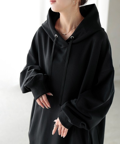 ポンチチュニックパーカー（パーカー）｜HUG.U（ハグユー）の