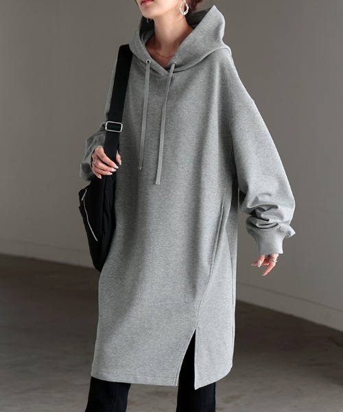 ポンチチュニックパーカー（パーカー）｜HUG.U（ハグユー）の