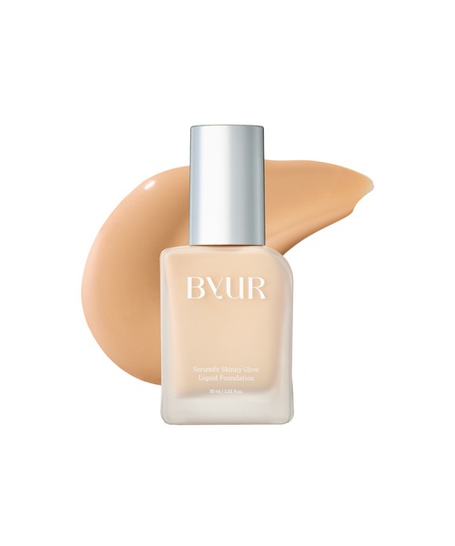 ByUR（バイユア）の「セラムフィット スキニー グローリキッドファンデーション（ファンデーション・レディース・17　フェア/21　ナチュラルベージュ/23　サンド・FREE）」の3枚目の写真