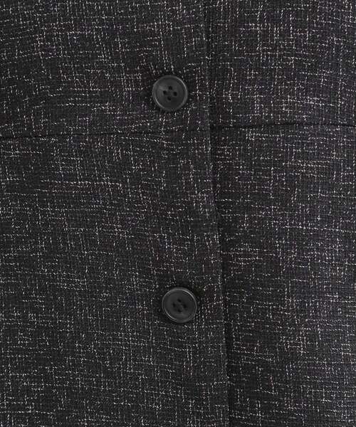 DRESKIP(ドレスキップ)の「【2点セット】着るだけで決まる クラシカルなツイード調セットアップ(セットアップ・レディース・ブラック系3/グレー系3/ベージュ系3・01/02/03/04)」の13枚目の写真