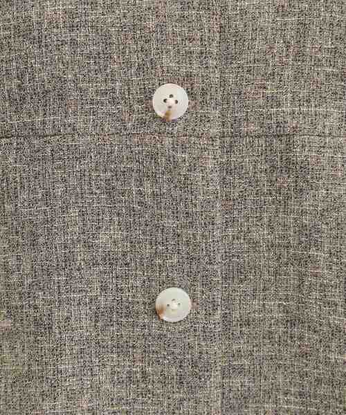 DRESKIP(ドレスキップ)の「【2点セット】着るだけで決まる クラシカルなツイード調セットアップ(セットアップ・レディース・ブラック系3/グレー系3/ベージュ系3・01/02/03/04)」の17枚目の写真