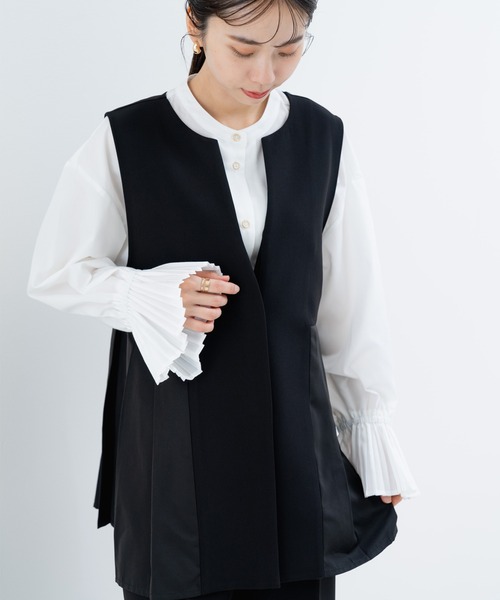 あんなページ セール】【ANNA LUNA】きちんと見え が叶う 裾切替 ミドル丈