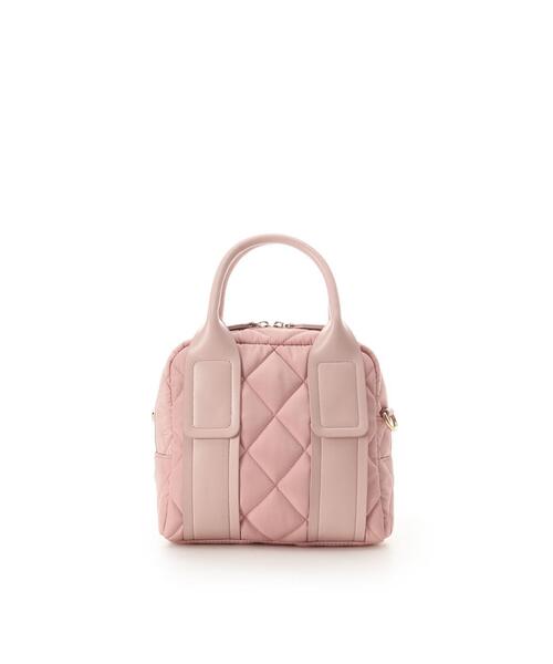 & chouette（アンドシュエット）の「ダイヤ型キルティングショルダーバッグ（ショルダーバッグ・レディース・ピンクベージュ/ブラック/ダルブルー系/カーキ・FREE）」の12枚目の写真