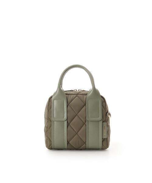 & chouette（アンドシュエット）の「ダイヤ型キルティングショルダーバッグ（ショルダーバッグ・レディース・ピンクベージュ/ブラック/ダルブルー系/カーキ・FREE）」の22枚目の写真