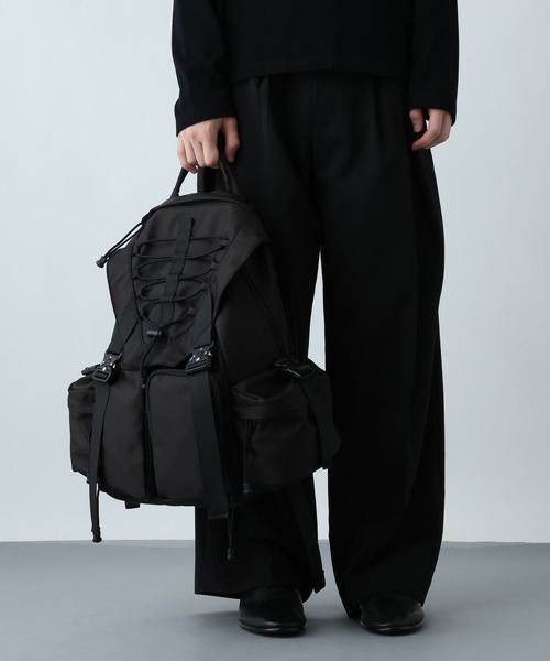 HARE（ハレ）の「テックBACKPACK(HARE)（バックパック/リュック・メンズ・ブラック・FREE）」の3枚目の写真