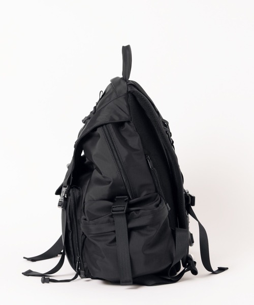HARE（ハレ）の「テックBACKPACK(HARE)（バックパック/リュック・メンズ・ブラック・FREE）」の6枚目の写真