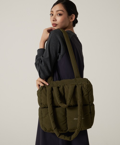 Eddie Bauer(エディーバウアー)の「シラスライト トートバッグ #2(トートバッグ・レディース・ブラック/カーキ・F)」の4枚目の写真