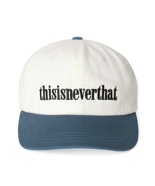 thisisneverthat（ディスイズネバーザット）の「Onyx Cap（キャップ・メンズ・ロイヤルブルー/ブラック/ピンク系その他/ダークグリーン/ホワイト×ブルー・FREE）」の6枚目の写真