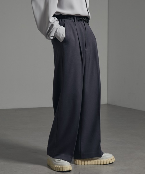 セール】【CIYOT-シヨウト-】ラスターレスウールライクワンタック