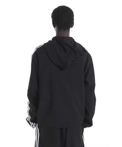 Y-3 HOODED TRACK TOP 3-STRIPES（ブルゾン）｜Y-3（ワイスリー）の