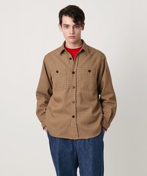 【新品】ユナイテッドアローズ　タータン チェックニット チェック ジャカード クルーネック ニット