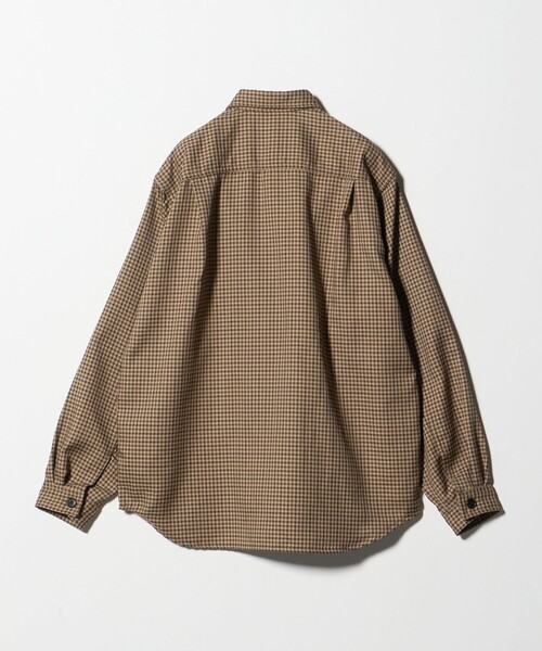 UNITED ARROWS（ユナイテッドアローズ）の「ツイードライク ダブルポケット オーバー シャツ（シャツ/ブラウス・メンズ・ブラウン系/グレー系・XL/L/M/S）」の12枚目の写真