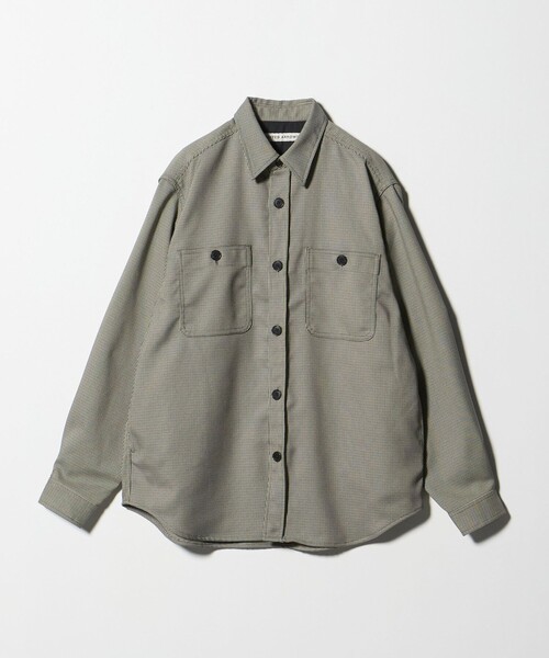 UNITED ARROWS（ユナイテッドアローズ）の「ツイードライク ダブルポケット オーバー シャツ（シャツ/ブラウス・メンズ・ブラウン系/グレー系・XL/L/M/S）」の17枚目の写真