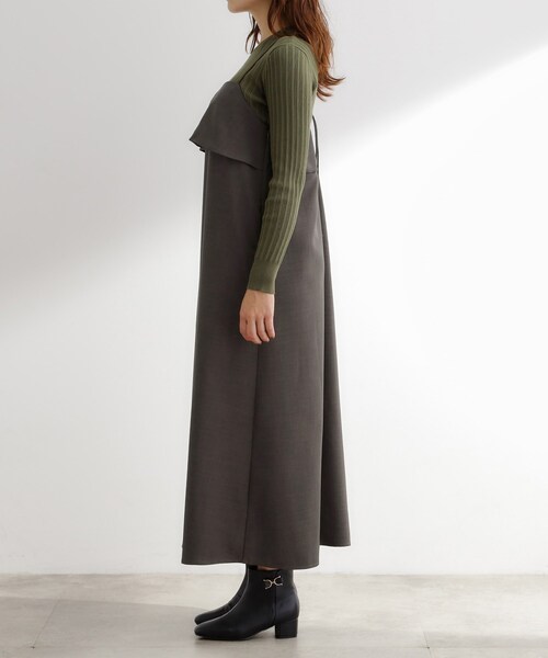 grove（グローブ）の「【カセット服】洗えるAラインキャミワンピース（ワンピース・レディース・ブラウン系その他/ネイビー系5/ライトベージュ・02/03/01/05/04）」の22枚目の写真