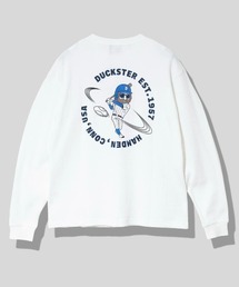 Duckster/ダックスター ヴィンテージ調 ワッフル L/S TEE(Timelyhit)