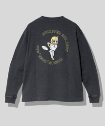 Duckster/ダックスター　ヴィンテージ調 ワッフル L/S TEE（Timelyhit）