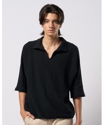 wjk | comfy skipper polo H/S(ポロシャツ)