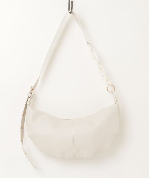 Dream garden（ドリームガーデン）の「バッグ（ショルダーバッグ・レディース・キャメル/ホワイト/ブラック/イエロー・FREE）」の2枚目の写真