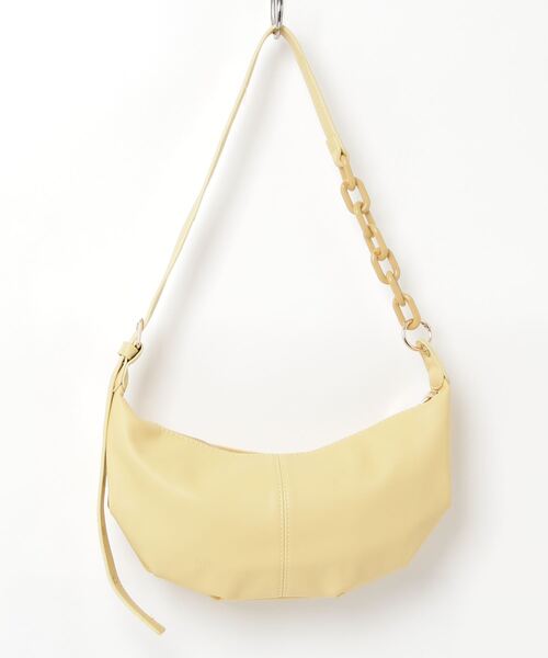 Dream garden（ドリームガーデン）の「バッグ（ショルダーバッグ・レディース・キャメル/ホワイト/ブラック/イエロー・FREE）」の4枚目の写真