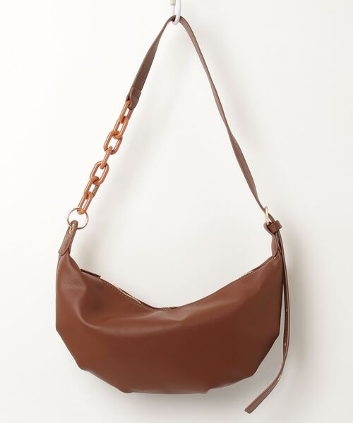 Dream garden（ドリームガーデン）の「バッグ（ショルダーバッグ・レディース・キャメル/ホワイト/ブラック/イエロー・FREE）」の6枚目の写真