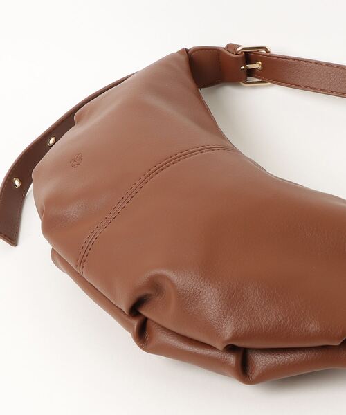 Dream garden（ドリームガーデン）の「バッグ（ショルダーバッグ・レディース・キャメル/ホワイト/ブラック/イエロー・FREE）」の5枚目の写真