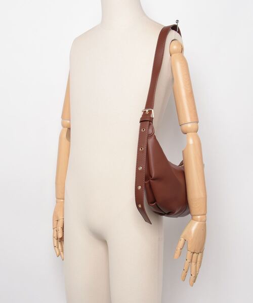 Dream garden（ドリームガーデン）の「バッグ（ショルダーバッグ・レディース・キャメル/ホワイト/ブラック/イエロー・FREE）」の7枚目の写真