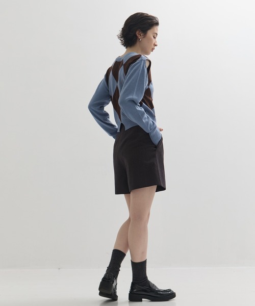 【週末限定価格‼︎】CLANE ARRANGE KNIT TOPS サイズ2 CLANE/クラネ】ARRANGE KNIT TOPS/アレンジニットトップス/2WAY/秋服