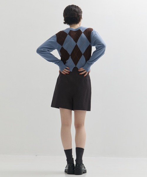 CLANE/クラネ】ARRANGE KNIT TOPS/アレンジニットトップス/2WAY