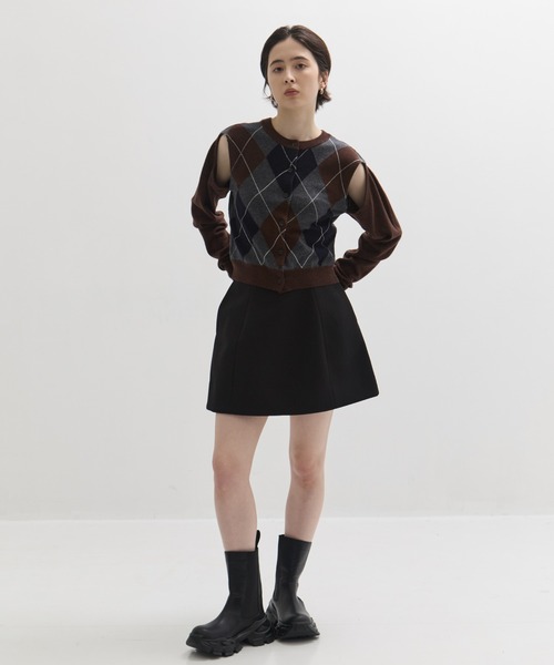 【完売品】CLANE ARRANGE KNIT TOPS CLANE(クラネ) ARRANGE KNIT TOPS - COLDBECK ONLINE（コール