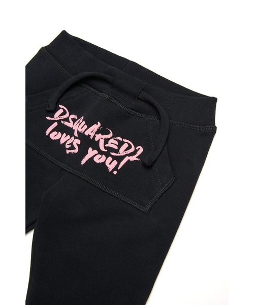 DSQUARED2（ディースクエアード）の「ベビー スウェットパンツ DSQUARED KID（スウェットパンツ・キッズ・ブラック・36M/24M/18M）」の2枚目の写真