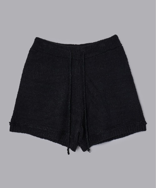 Olu.（オルドット）の「ブークレニットパンツ[セットアップ可能]（その他パンツ・レディース・ブラック/アイボリー/グレー・FREE）」の18枚目の写真