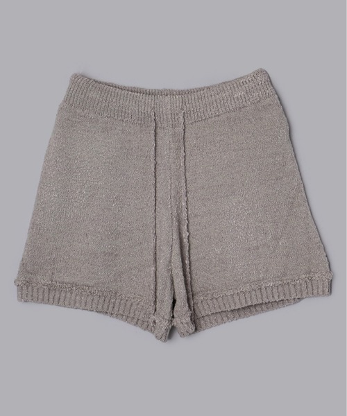 Olu.（オルドット）の「ブークレニットパンツ[セットアップ可能]（その他パンツ・レディース・ブラック/アイボリー/グレー・FREE）」の17枚目の写真