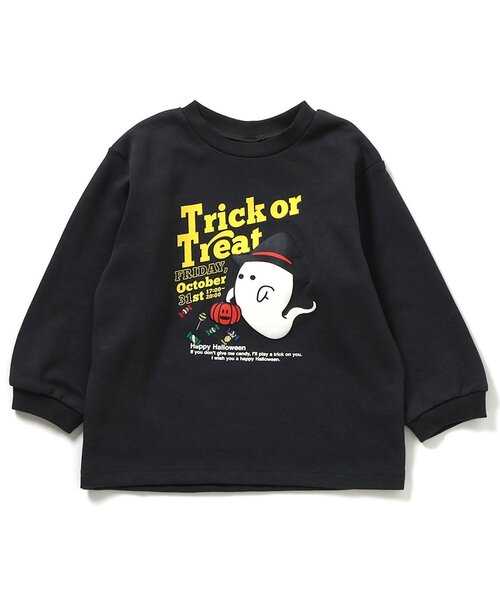 apres les cours(アプレレクール)の「【ジュニア対応】5柄モチーフスウェットライク長袖Tシャツ(Tシャツ/カットソー・キッズ・ラベンダー/チャコール/アイボリー/ピンク・140/130/120/110/100/90/80)」の15枚目の写真