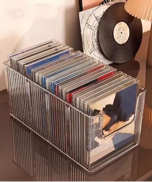 ammy. / エイミードット 】 CD ストッカー 収納 クリア ケース（収納