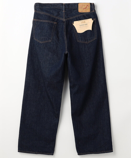 orSlow（オアスロウ）の「or slow/オアスロウ SUPER DADS DENIM PANTS（デニムパンツ・メンズ・ネイビー・1/2/3）」の2枚目の写真
