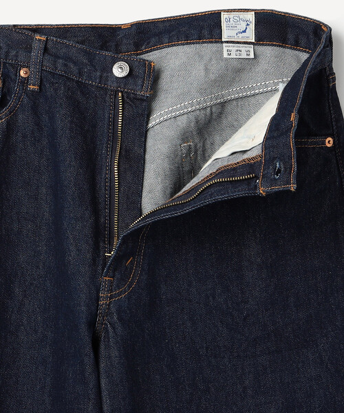 orSlow（オアスロウ）の「or slow/オアスロウ SUPER DADS DENIM PANTS（デニムパンツ・メンズ・ネイビー・1/2/3）」の9枚目の写真