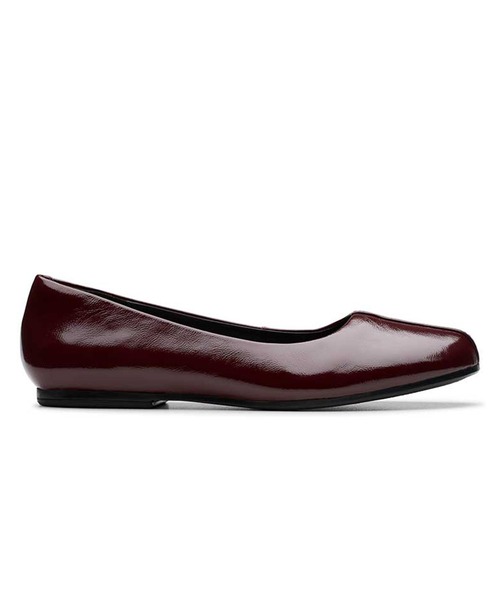 Clarks(クラークス)の「クラークス Livia Lily リビアリリー バレエシューズ(バレエシューズ・レディース・バーガンディー/シルバー/ブラック・55/50/45/40/35/30)」の2枚目の写真