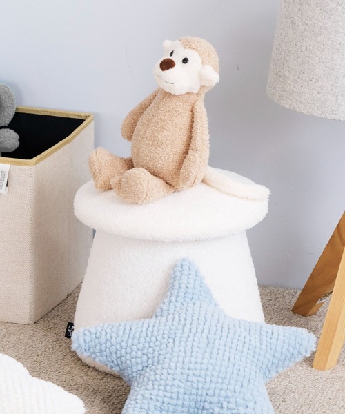 LAKOLE（ラコレ）の「キノコスツール / 585255（インテリア雑貨・レディース・アイボリー/グレー・FREE）」の3枚目の写真