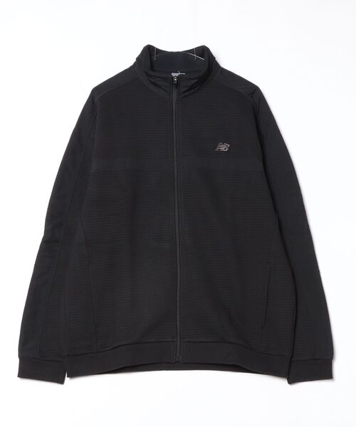 NEW BALANCE(ニューバランス)の「【別注】ニューバランス New Balance THE CITY キルティングニットジャケット 限定コラボ(ブルゾン・メンズ・オリーブ/ブラック/ダークグレー・S/M/L/LL/3L)」の2枚目の写真