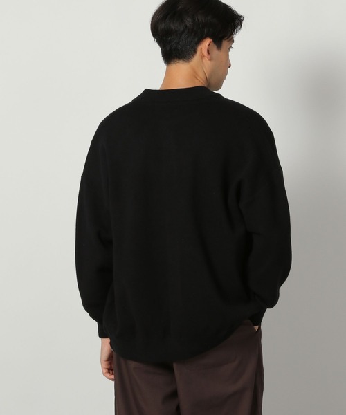 LAKOLE（ラコレ）の「スウェットライククルーカーデ / 574344（カーディガン/ボレロ・メンズ・ブラック/グレー/ブラウン/オレンジ・MEDIUM/LARGE）」の7枚目の写真