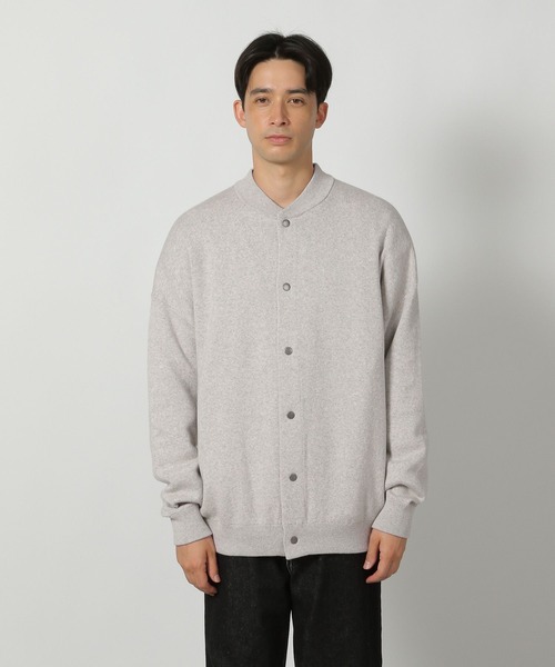 LAKOLE（ラコレ）の「スウェットライククルーカーデ / 574344（カーディガン/ボレロ・メンズ・ブラック/グレー/ブラウン/オレンジ・MEDIUM/LARGE）」の14枚目の写真