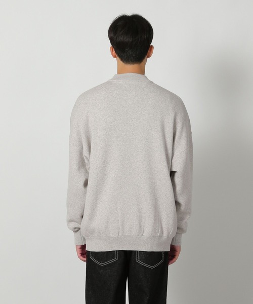 LAKOLE（ラコレ）の「スウェットライククルーカーデ / 574344（カーディガン/ボレロ・メンズ・ブラック/グレー/ブラウン/オレンジ・MEDIUM/LARGE）」の16枚目の写真