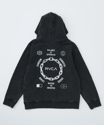 RVCA（ルーカ）の「RVCA キッズ METAL URGY HD パーカー 【2025年秋冬モデル】 @autumn/ルーカキッズプルオーバーパーカー・フーディー（パーカー）」