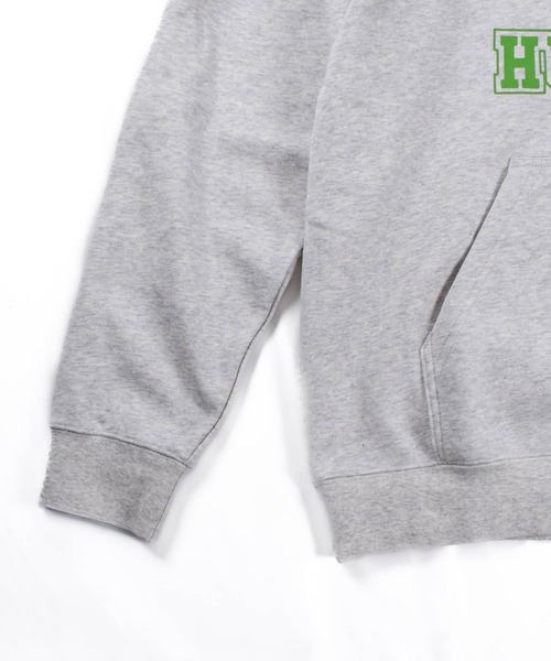 HUF(ハフ)の「【C-HUF】【HUF×BRONZE56K / ハフ×ブロンズ56ケイ】HUF X BRONZE PLANTWARE P/O HOODIE PF00745(パーカー・メンズ・ブラック/アッシュグレー・SMALL/X-LARGE/LARGE/MEDIUM/XX-LARGE)」の8枚目の写真