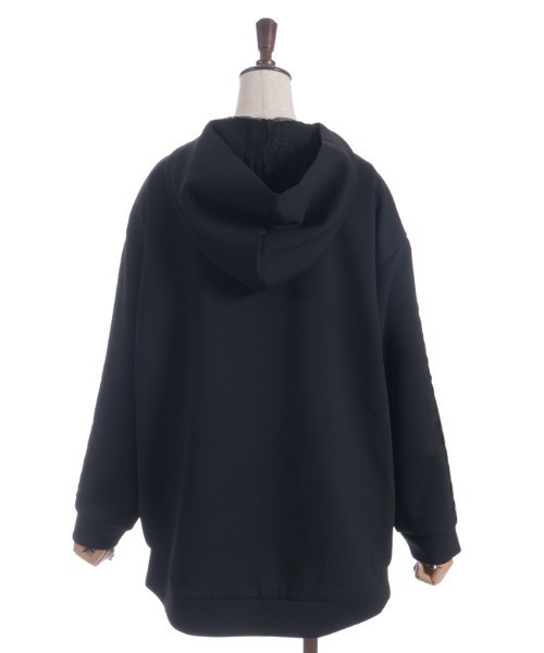 axes femme（アクシーズファム）の「Ｗジップロングパーカー（パーカー・レディース・ブラック/キナリ/モカ・FREE）」の13枚目の写真