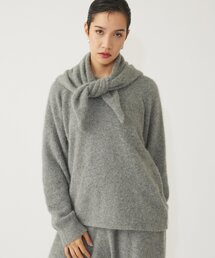 THE PAUSE（ザ ポーズ）の「【THE PAUSE】ファーニットスカーフSET プルオーバー（ニット/セーター）」