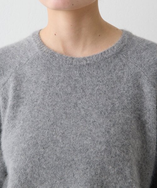 THE PAUSE（ザ ポーズ）の「【THE PAUSE】ファーニットスカーフSET プルオーバー（ニット/セーター・レディース・グレー/ライトベージュ・FREE）」の15枚目の写真
