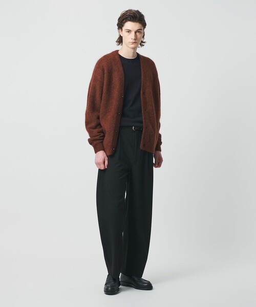 BEAUTY&YOUTH UNITED ARROWS(ビューティーアンドユースユナイテッドアローズ)の「シャギー モヘヤ Vネック カーディガン(カーディガン/ボレロ・メンズ・ダークオレンジ/ブラック/ダークグレー・S/XL/M/L)」の6枚目の写真