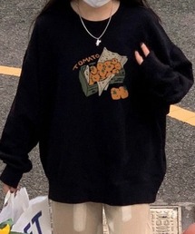 SHOUYO（ショウヨウ）の「TOMATOプリントスウェット／オーバーサイズトレーナー（スウェット）」